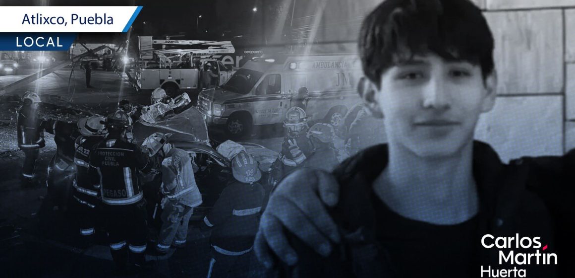 Portada Dan el último adiós a César Emilio tras accidente en Vía Atlixcáyotl CMH Dan el último adiós a César Emilio tras accidente en Vía Atlixcáyotl