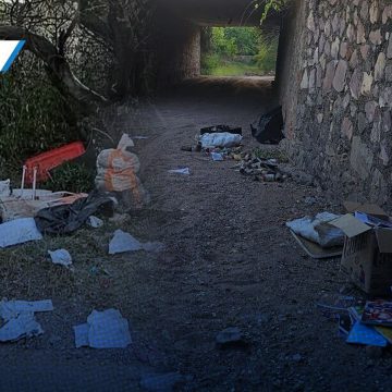 Denuncian basurero clandestino en Piaxtla