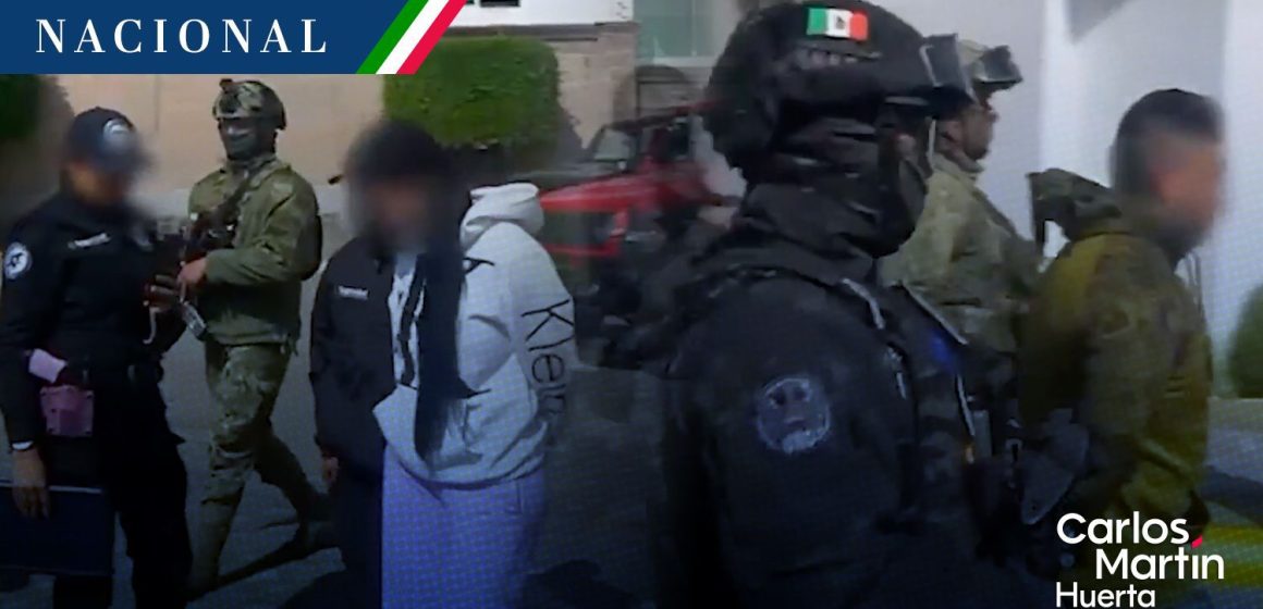 Desarticulan célula delictiva en cuatro estados, incluido Puebla; hay 15 detenidos