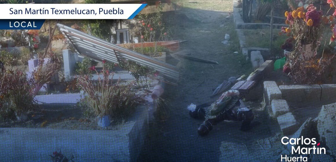 Detienen a hombre por causar destrozos en el Panteón de San Lucas Atoyatenco Detienen a hombre por causar destrozos en el Panteón de San Lucas Atoyatenco