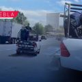 Detienen a pareja en Coronango tras persecución en vehículo robado sobre la autopista México–Puebla
