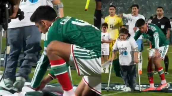 Error de protocolo: Conmovedora respuesta de Edson Álvarez y Giménez al rescatar de la niña