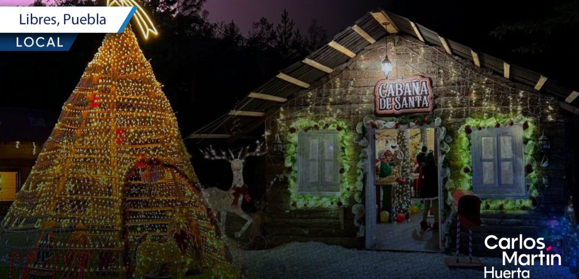 Distrito Polar en Libres: La aldea navideña que iluminará Puebla este fin de año