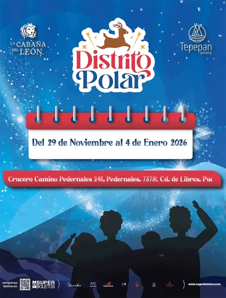 Distrito Polar en Libres: La aldea navideña que iluminará Puebla este fin de año