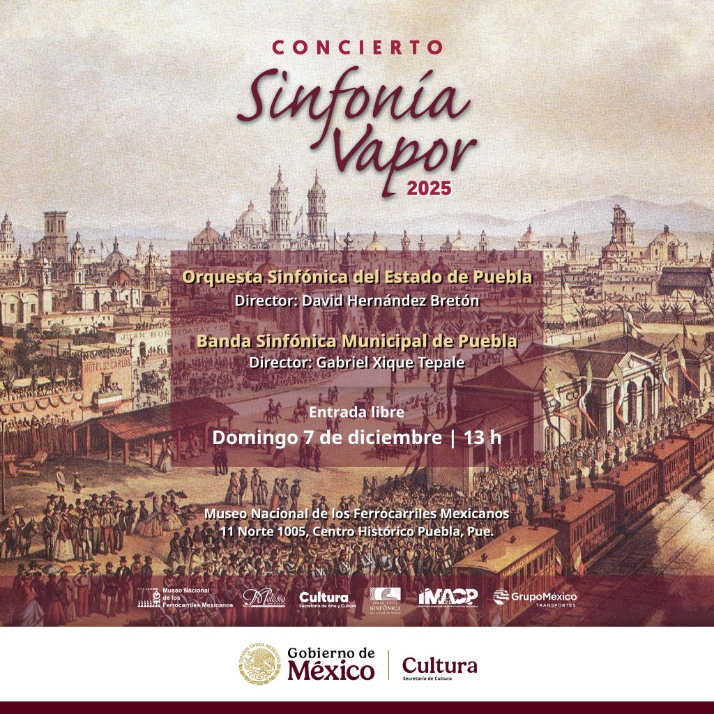 El Museo de los Ferrocarriles invita a la Sinfonía de Vapor 2025