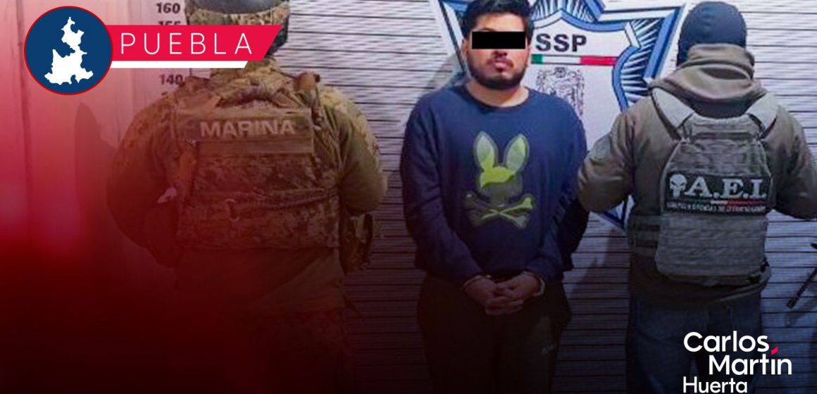 Cae “El Shower”, generador de violencia en Puebla
