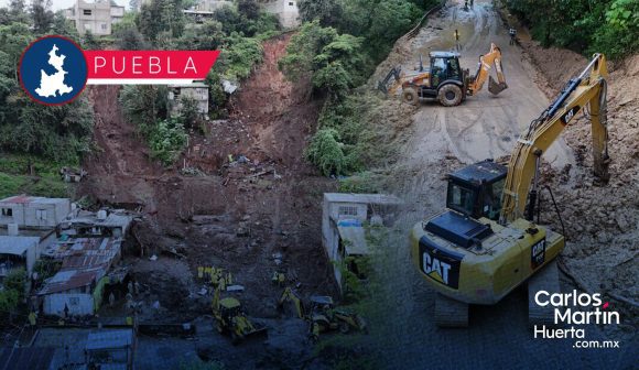 En la Sierra Norte, liberados 80 tramos carreteros; se rehabilitan tres puentes estratégicos