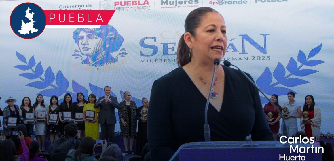 Entregan Premio Carmen Serdán 2025 a mujeres transformadoras Entregan Premio Carmen Serdán 2025 a mujeres transformadoras