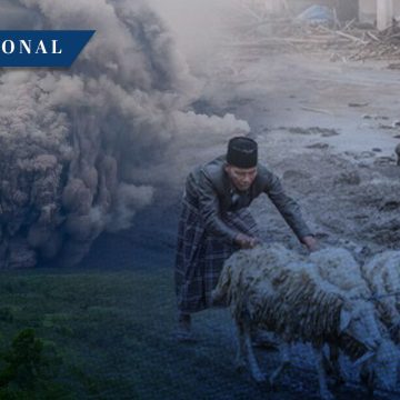 Evacúan a más de mil personas en Indonesia tras erupción del volcán Semeru