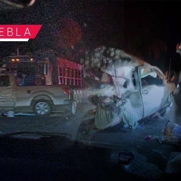 Familia de comerciantes muere tras accidentarse en la autopista Amozoc-Perote; huían de delincuentes