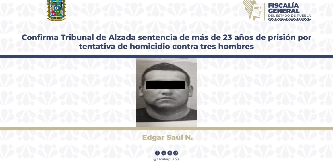 Fotografía Boletín de Prensa no. 355 (001) (3) Se confirma sentencia de más de 23 años de prisión por tentativa de homicidio contra tres hombres