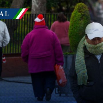 Frente frío 16 mantiene temperaturas gélidas