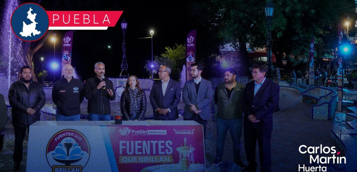 Gobierno de la Ciudad revitaliza fuentes del Parque Paseo de San Francisco