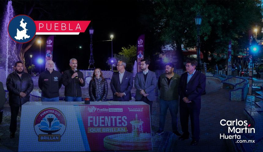 Gobierno de la Ciudad revitaliza fuentes del Parque Paseo de San Francisco