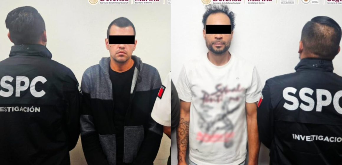 Cae en CDMX dos fugitivos de EE. UU. por conspiración y lavado de dinero