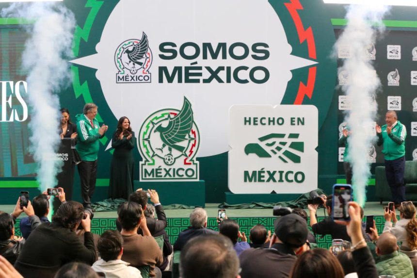 Selección Mexicana reciben el distintivo “Hecho en México” rumbo al Mundial 2026