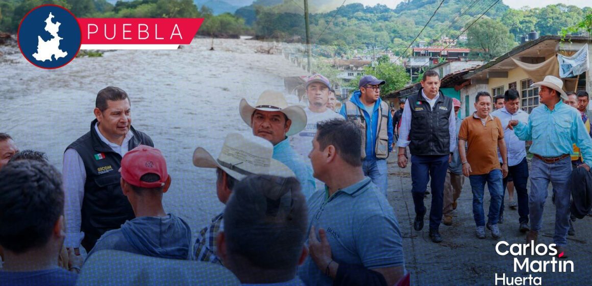 Gobierno del Estado de Puebla brinda atención oportuna a afectados por frente frío 16 en sierra norte