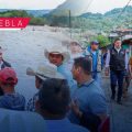 Gobierno del Estado de Puebla brinda atención oportuna a afectados por frente frío 16 en sierra norte