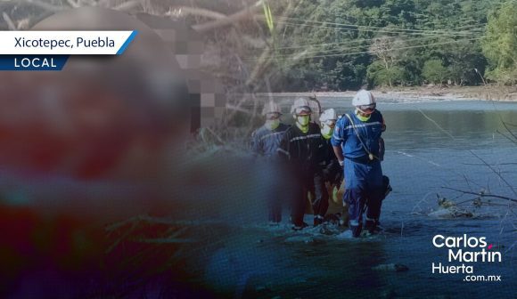 Hallan cuerpo atorado en río San Marcos, en Xicotepec; estaba en avanzado estado de descomposición