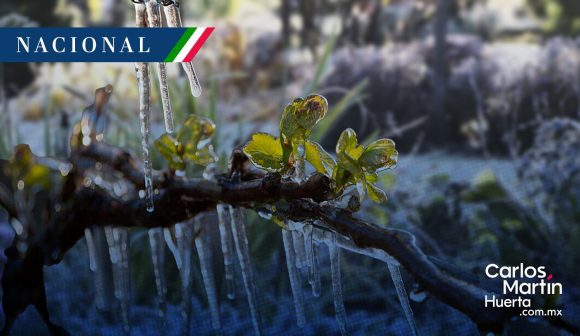 Continuará ambiente frío con posibles heladas en estados de la Mesa del Norte y Mesa Central