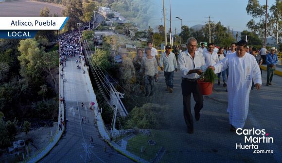 Inauguran en Atlixco la rehabilitación del Puente “Las Vigas”