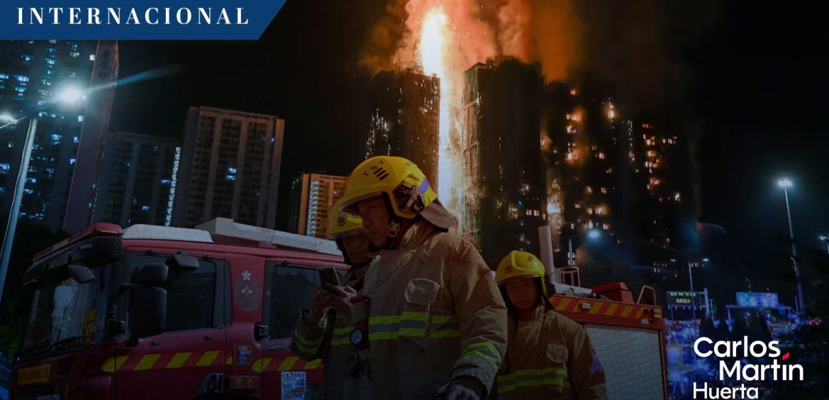 Incendio Hong Kong Incendio de Hong Kong suma 128 muertos y 8 detenidos