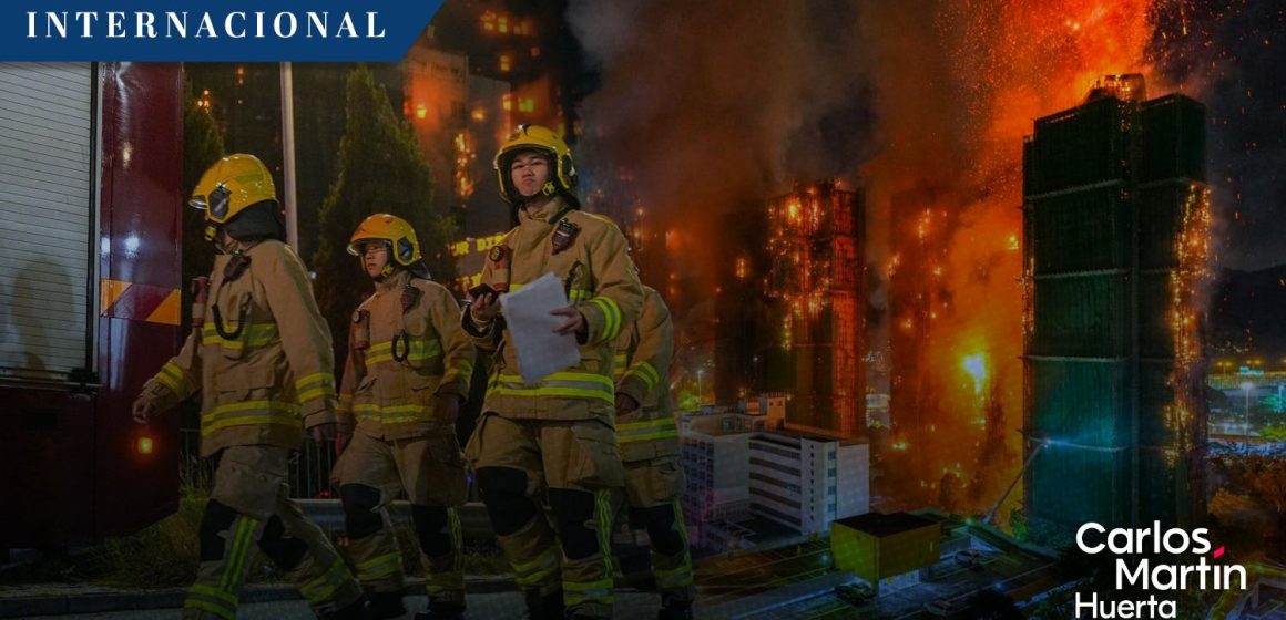 Sube a 36 muertos incendio de edificios en Hong Kong
