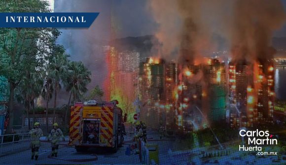 Tragedia en Hong Kong: Incendio arrasa con complejo residencial y deja 13 muertos