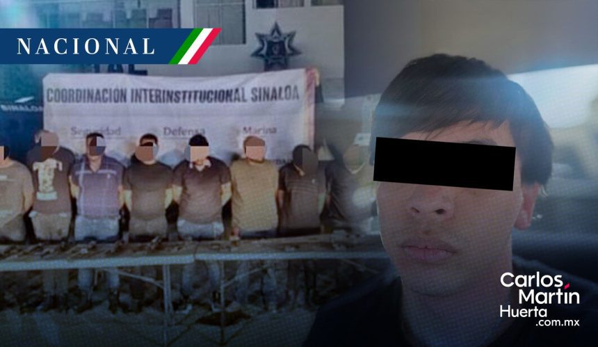 Detienen al “L-12”, líder criminal, y a 14 personas con armamento en Sinaloa