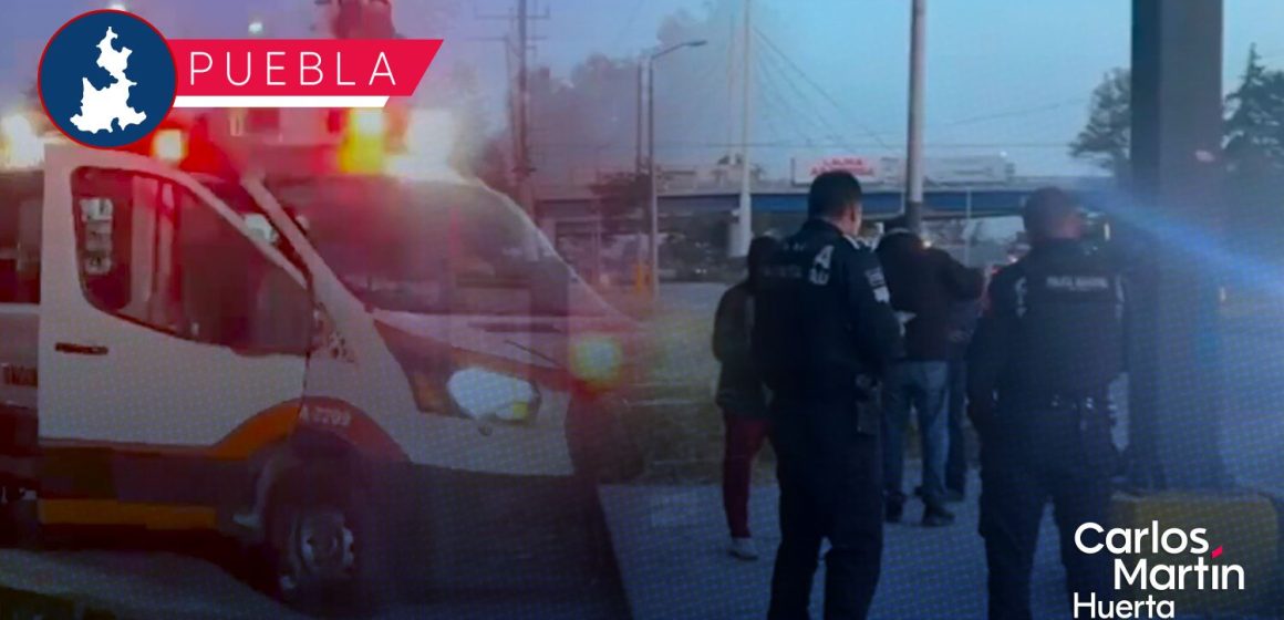 Joven logra frustrar asalto en el bulevar Hermanos Serdán; delincuentes le dan navajazo