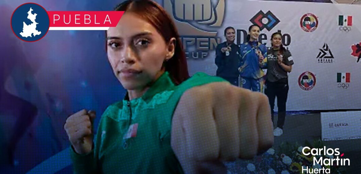 La poblana Yuriko Cortés conquista el Open Cut Karate México 2025