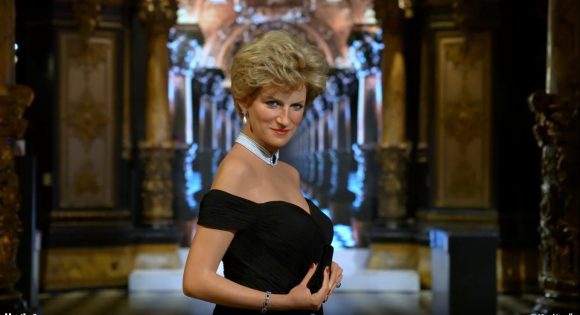 Lady Di inmortalizada con el icónico ‘vestido de la venganza’ en el museo de cera de París
