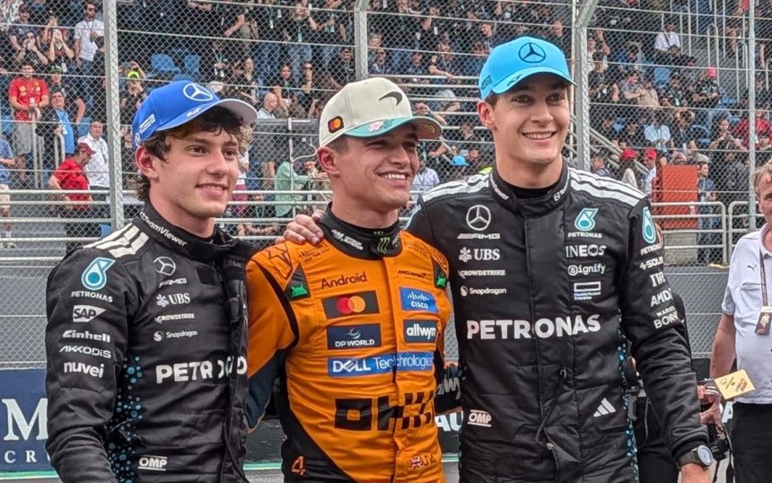 Lando Norris gana la carrera Sprint del GP de Brasil