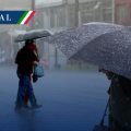 Lluvias intensas por el frente frío 16 y su masa de aire polar afecta cuatro estados