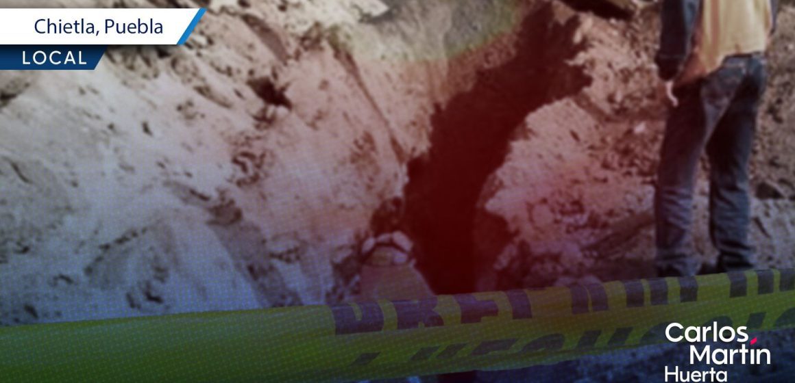 Localizan restos humanos en una construcción en Chietla