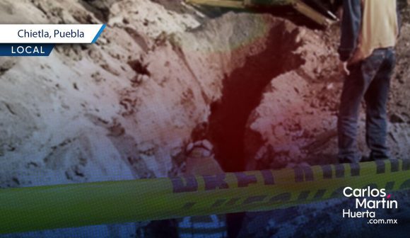 Localizan restos humanos en una construcción en Chietla