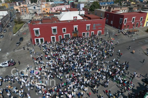 Gobierno de Puebla garantizó seguridad a manifestantes