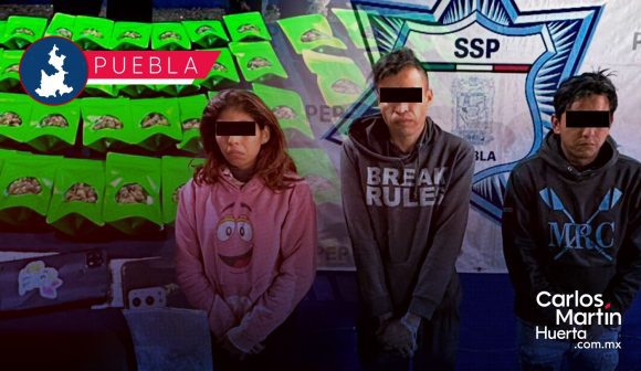 Caen tres narcomenudistas en Guadalupe Hidalgo