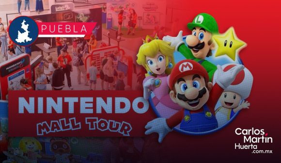 Nintendo Mall Tour llega a Puebla en diciembre