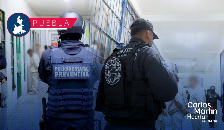 Operativo centros penitenciarios Realizan inspecciones simultáneas en cinco centros penitenciarios de Puebla