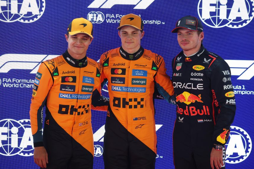 Oscar Piastri consigue la pole y McLaren asegura la primera fila en el GP de Qatar