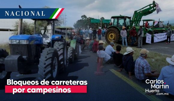 Campesinos y transportistas anuncian paro y bloqueos de carreteras para el lunes