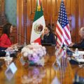 Presidenta de México recibe a la secretaria de Agricultura de los Estados Unidos