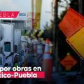 Por trabajos, anuncian reducción de carriles en la autopista México-Puebla