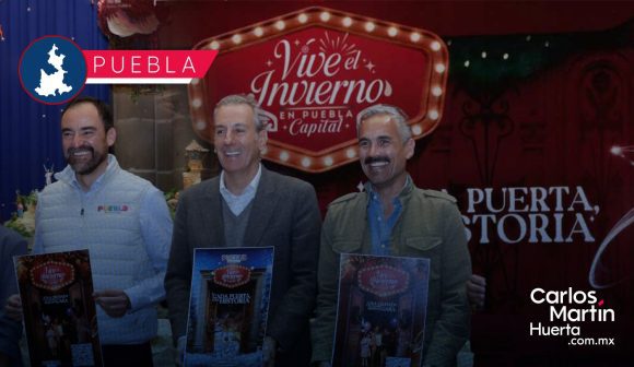 Puebla capital anuncia las actividades de “Vive el Invierno 2025”