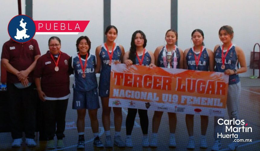 Puebla conquista el bronce en el Campeonato Nacional ADEMEBA U19
