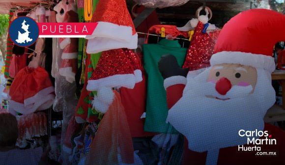 Puebla habilitará espacios regulados para ambulantaje durante la venta navideña