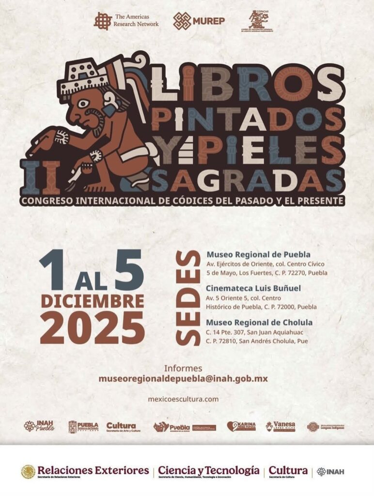 Puebla recibirá el Congreso Internacional de Códices del Pasado y el Presente 2025 1 Puebla recibirá el Congreso Internacional de Códices del Pasado y el Presente 2025