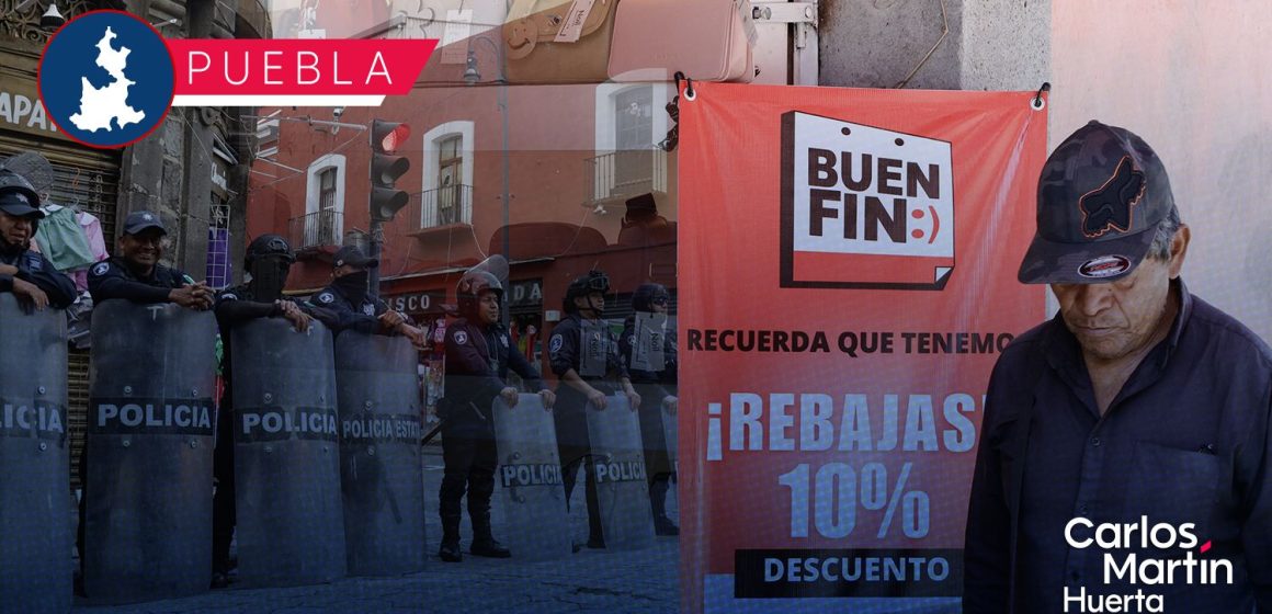 Portada Puebla refuerza operativo “Buen Fin 2025” No habrá ambulantes en el Centro Histórico CMH Puebla refuerza operativo “Buen Fin 2025”: No habrá ambulantes en el Centro Histórico