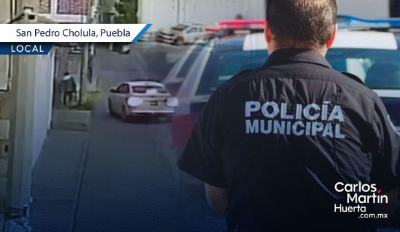 Portada Refuerzan seguridad en San Pedro Cholula tras video sobre presunto levantón en zona limítrofe CMH Refuerzan seguridad en San Pedro Cholula tras video sobre presunto levantón en zona limítrofe